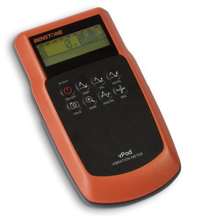 vPod Pro smart vibration meter