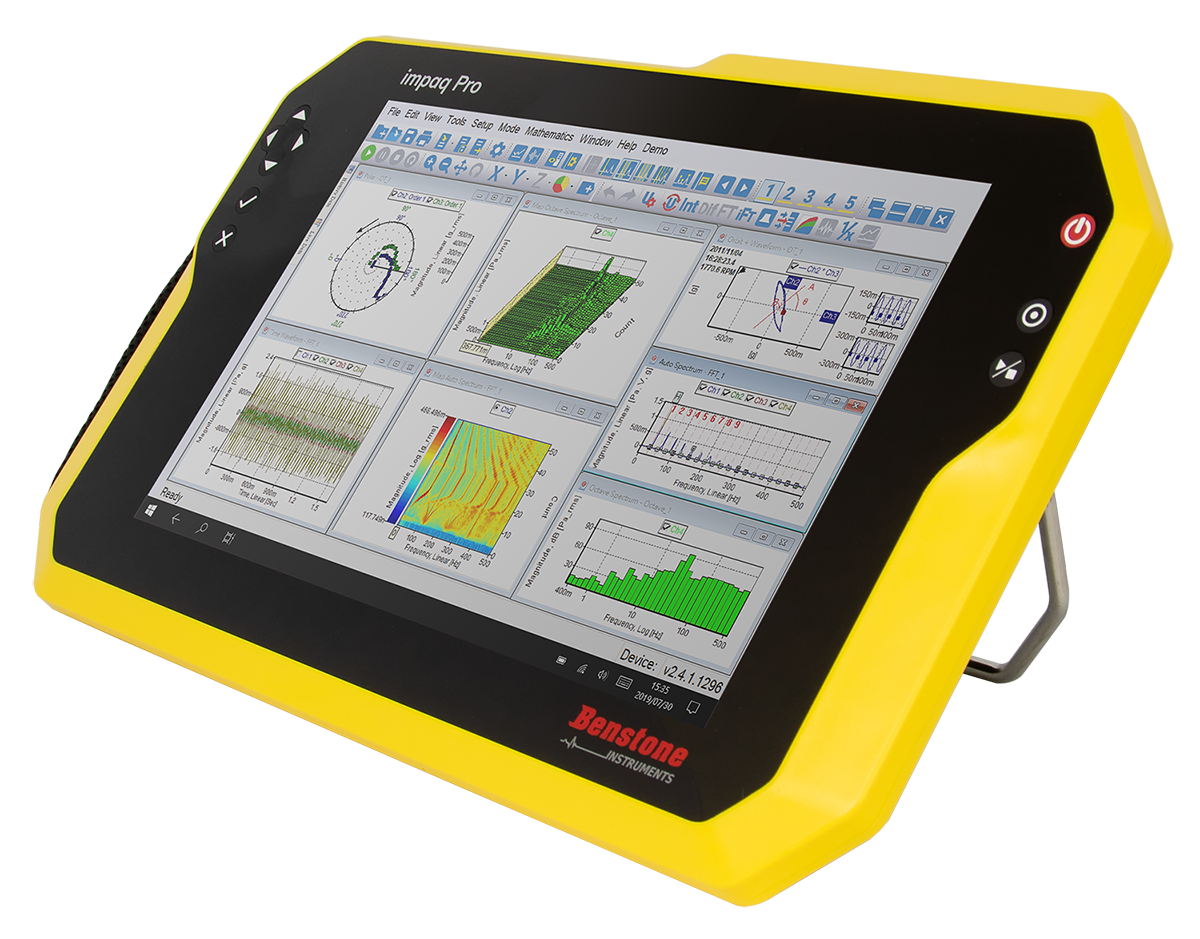 impaq Pro portable vibration analyzer